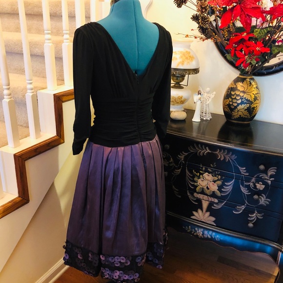 SL Fashions Dresses Illusion Soutachetrim Party Dress Poshmark